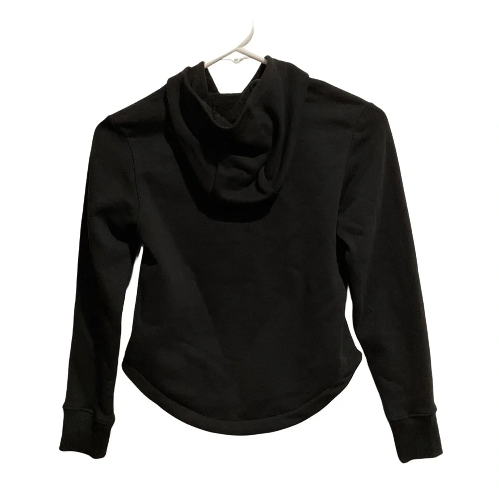 The North Face Girls Fleece Pullover Hoodie Black - Picture 2 of 9